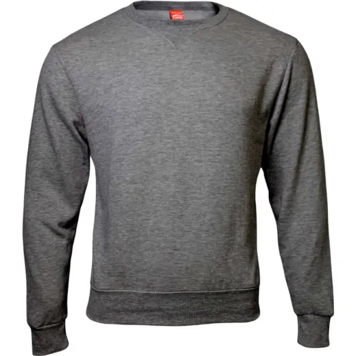 FWRD Basic Crew Neck Sweater Graphite Grey Front
